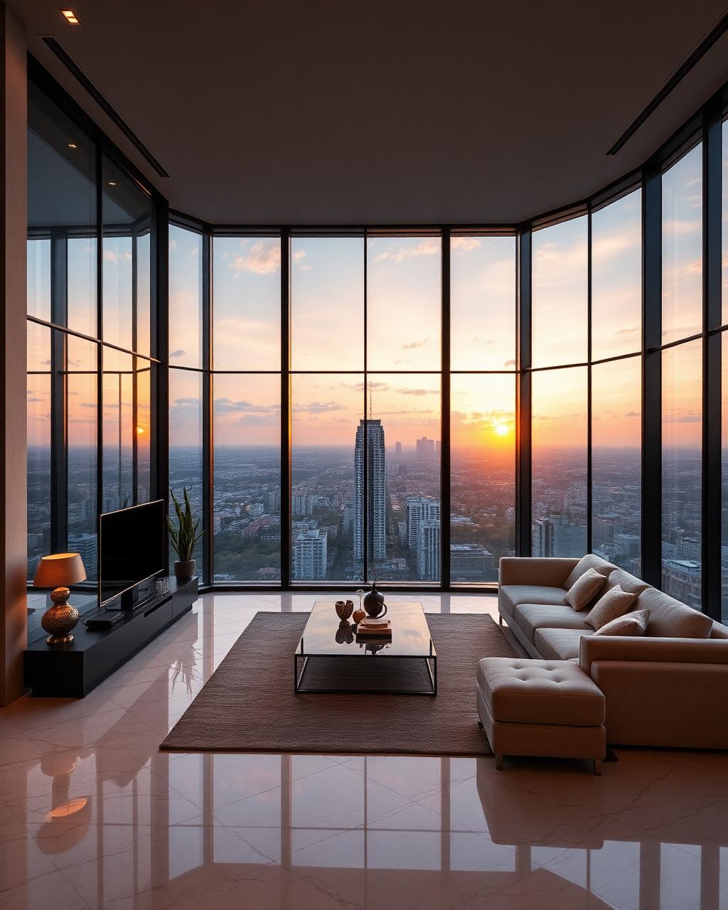 Penthouse Sky Medellín - interior de lujo en El Poblado